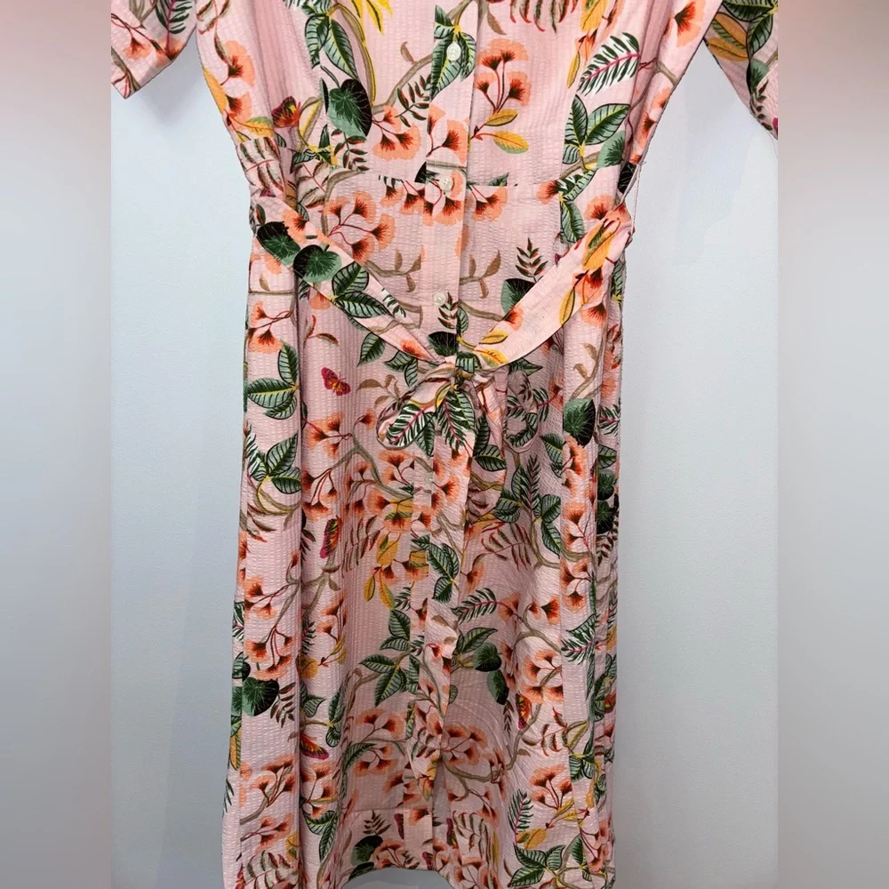 Loft floral midi dress - Picture 5 of 6